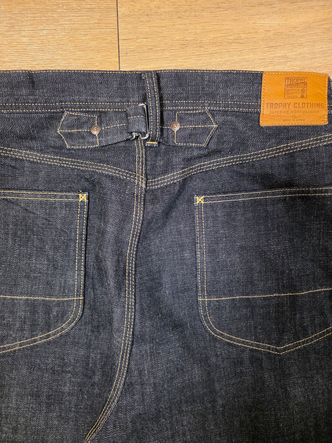(34)트로피클로딩 1604 더트데님팬츠 신치백 셀비지 청바지 1605 상품이미지4