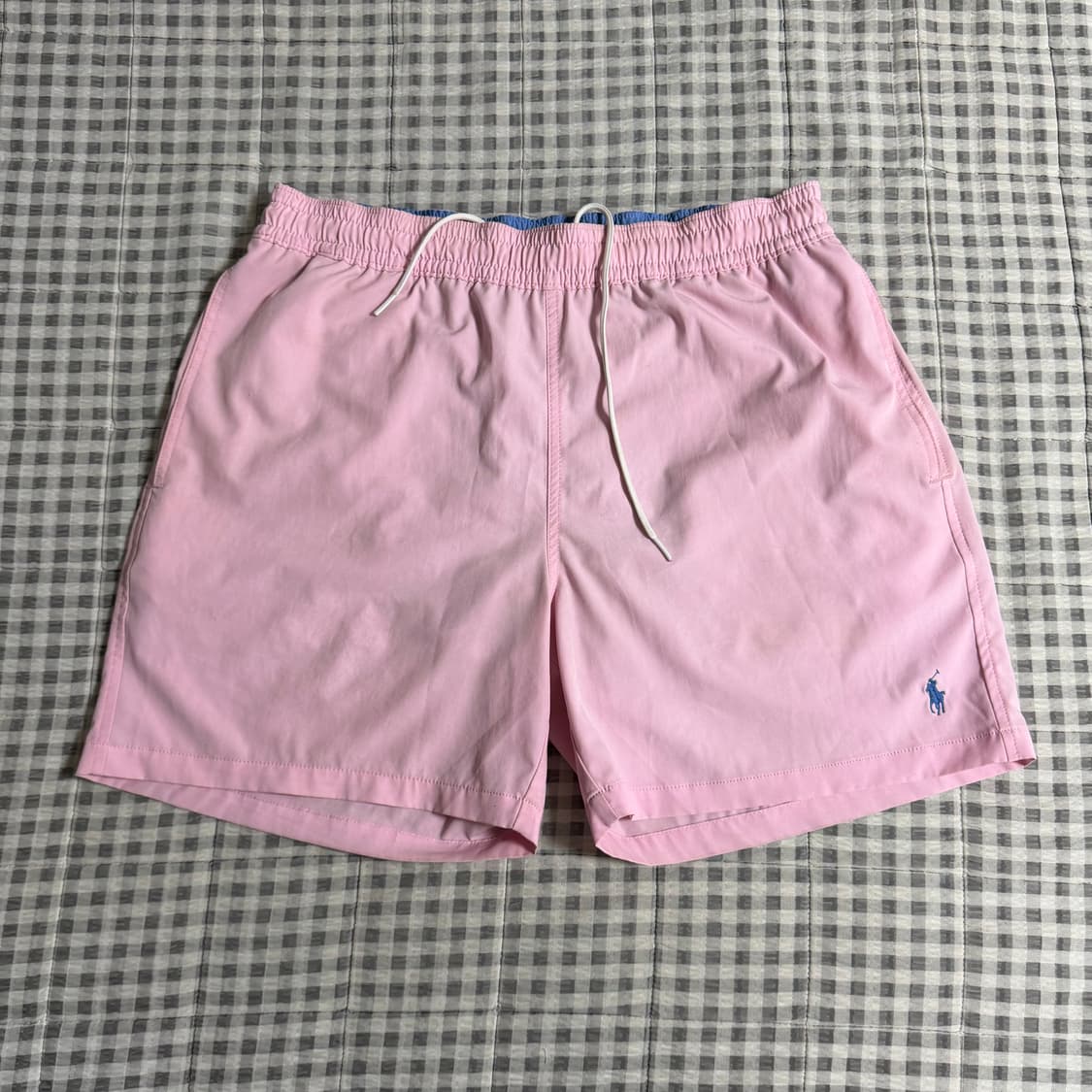 (M) 폴로 랄프로렌 스윔팬츠 반바지 핑크 상품이미지2