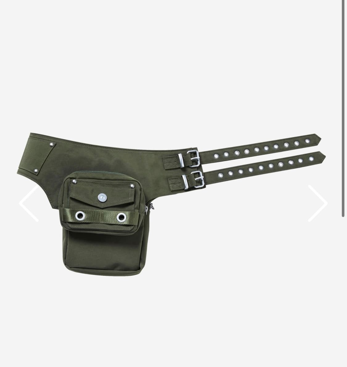 베이컨트 아카이브 벨트백 힙색 카키  상품이미지1