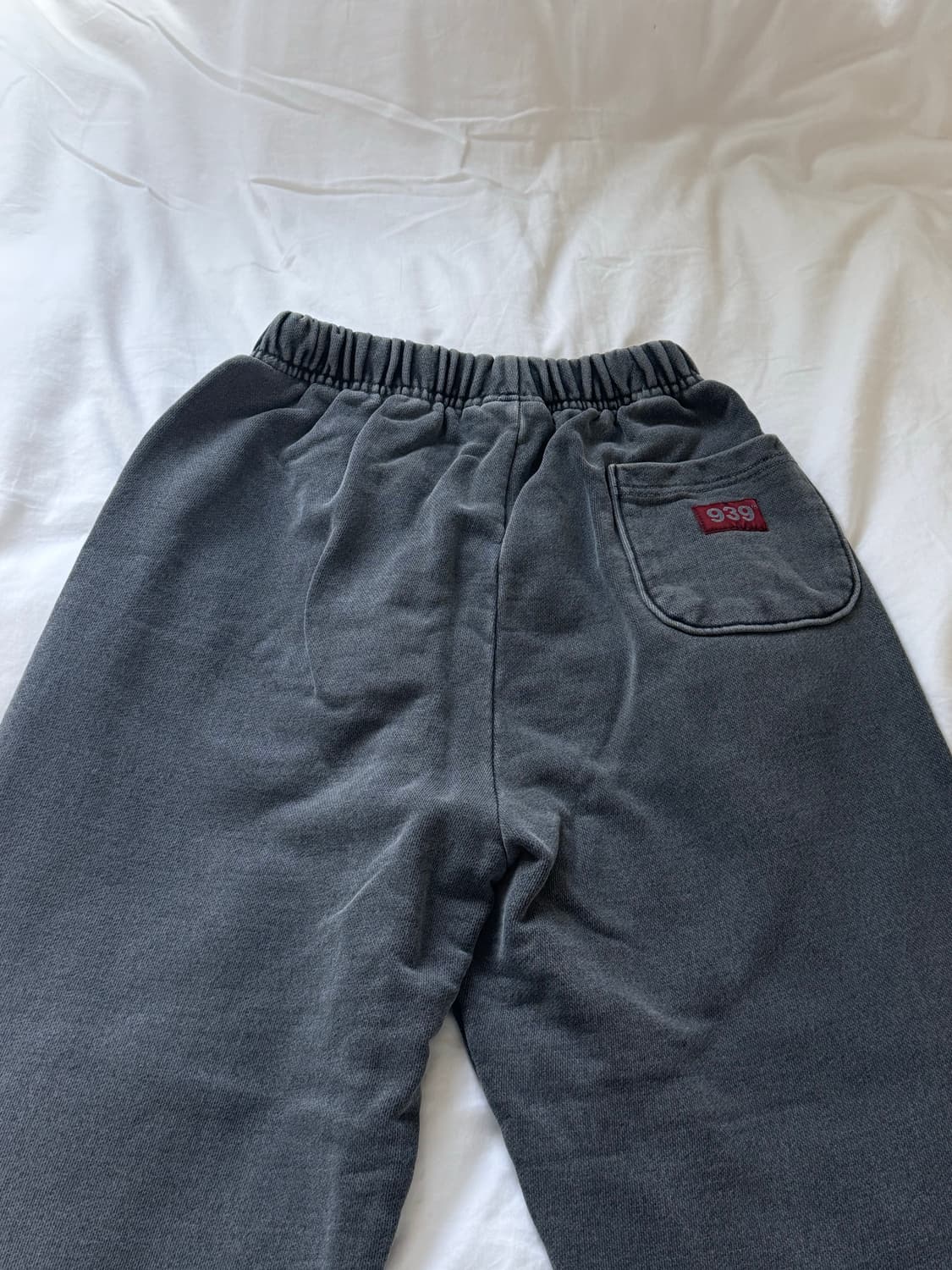 아카이브 볼드 939 로고 스웻 팬츠 차콜 S 상품이미지6