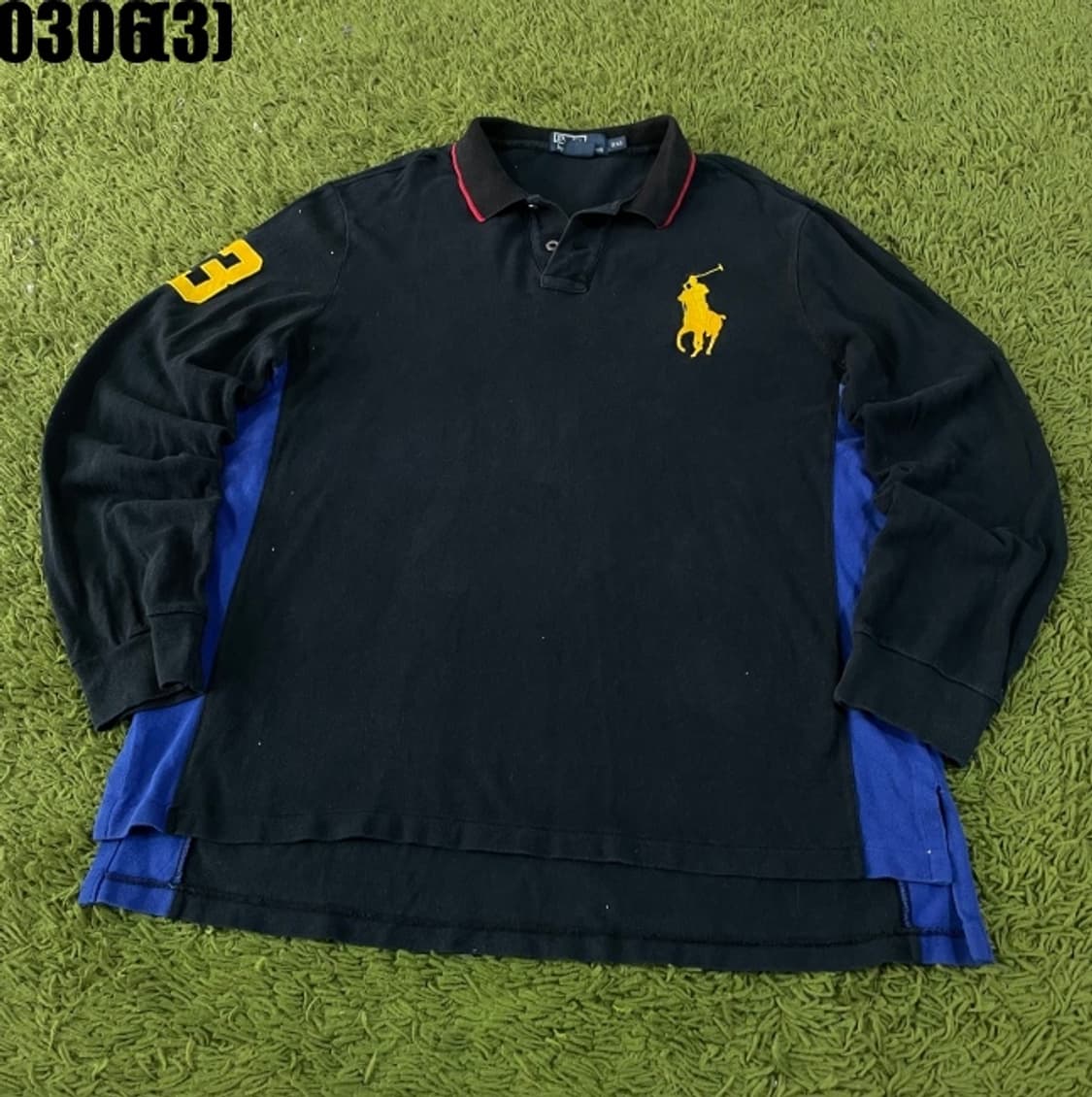 폴로 랄프로렌 긴팔 카라 티셔츠 상품이미지1