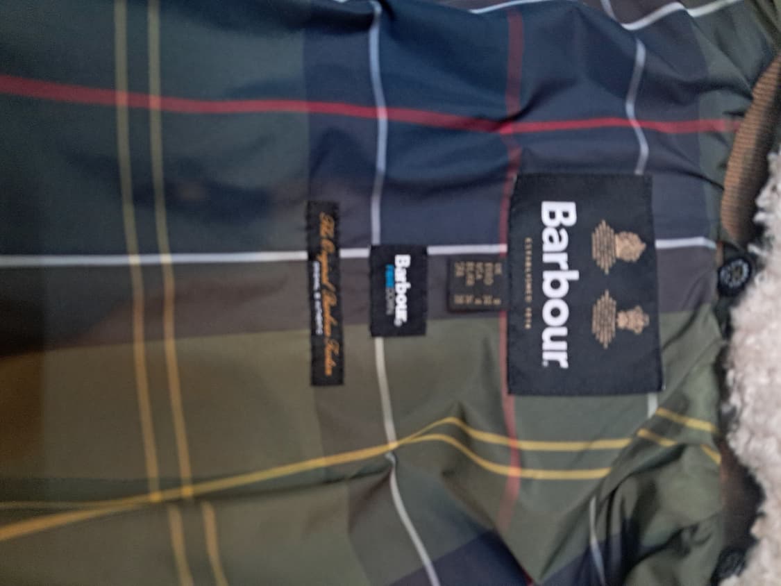 바버 퀼팅 자켓 카키 상품이미지4