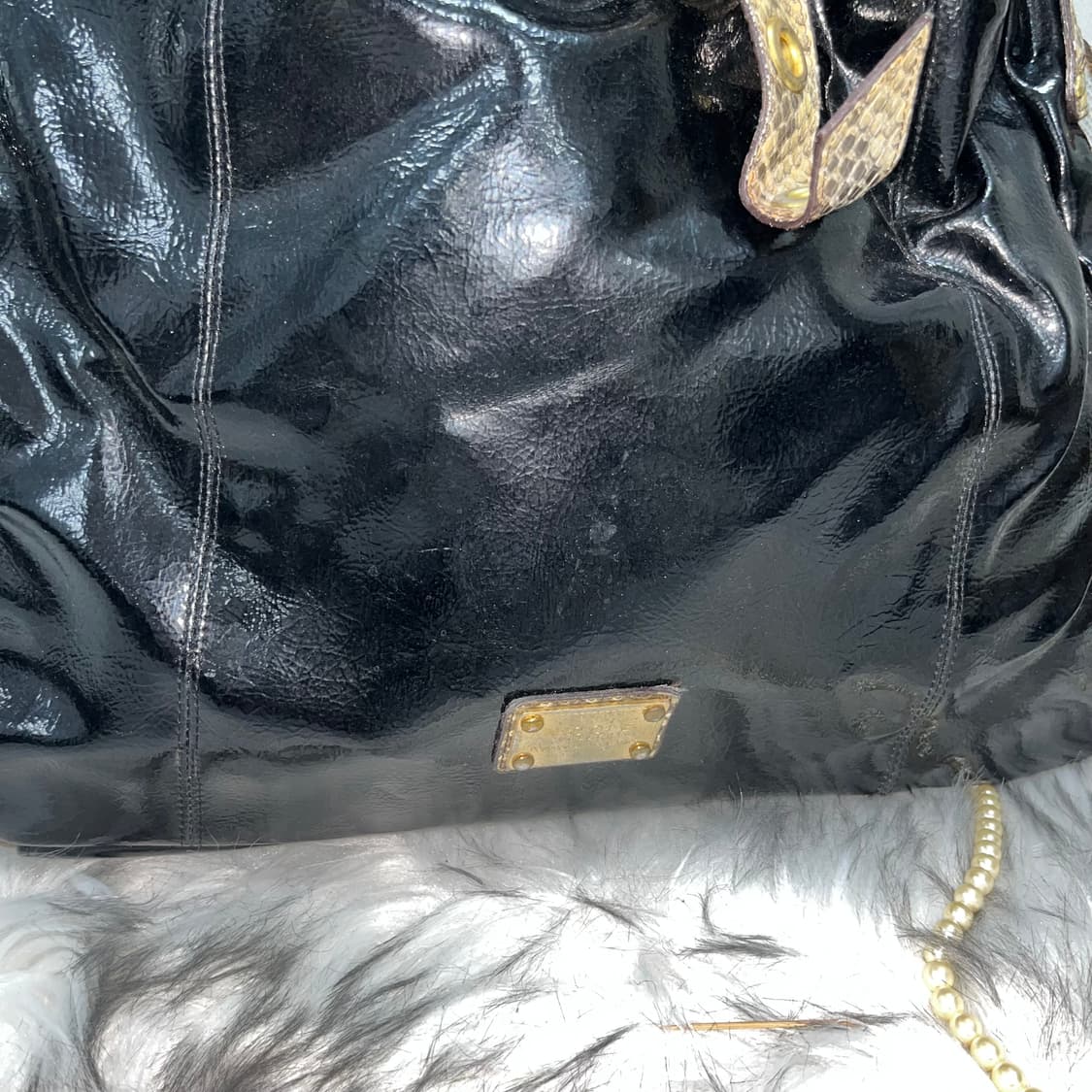 Nicole miller 파에톤 글로시 백 상품이미지2