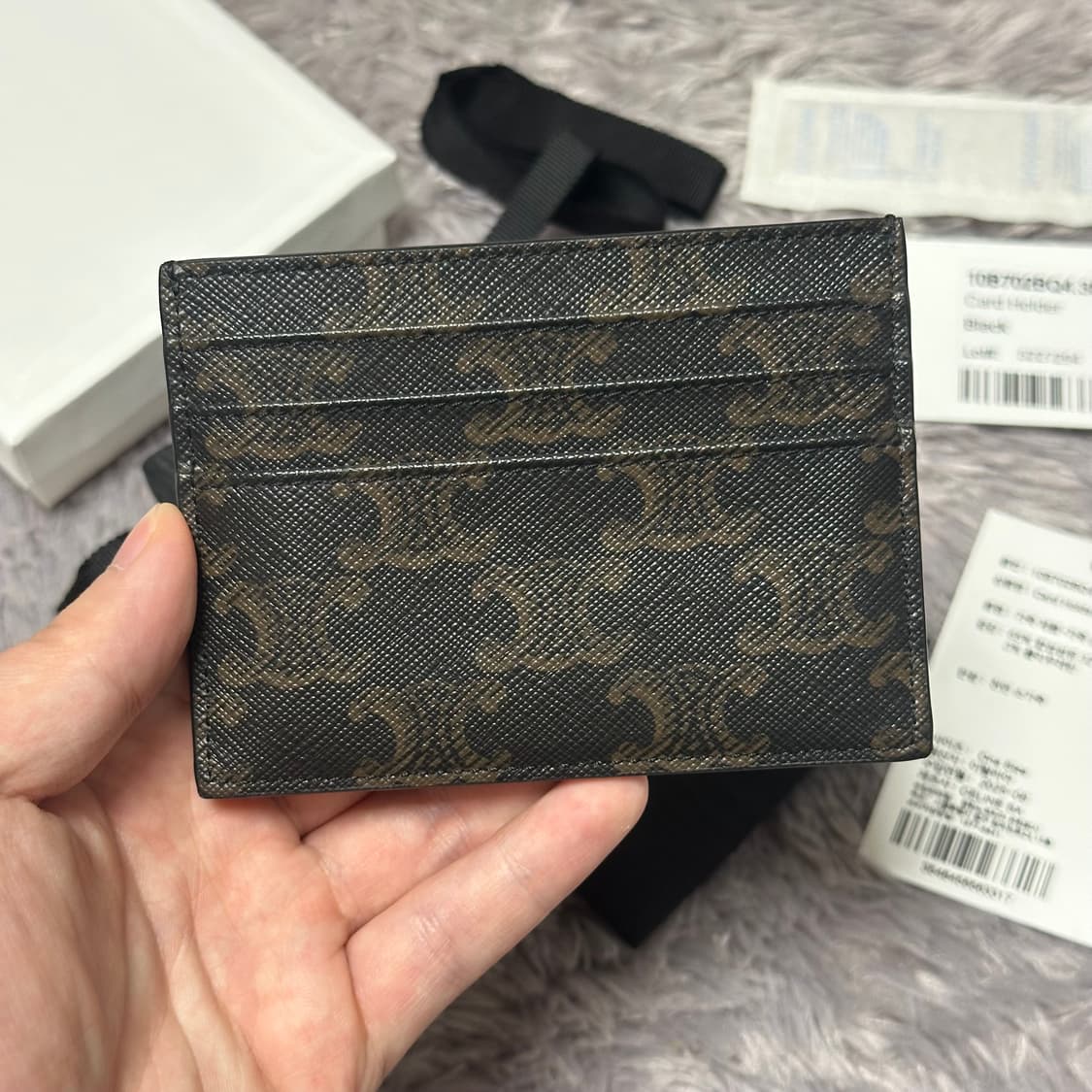 [풀구성] 셀린느 트리옹프 카드지갑 탠 상품이미지2