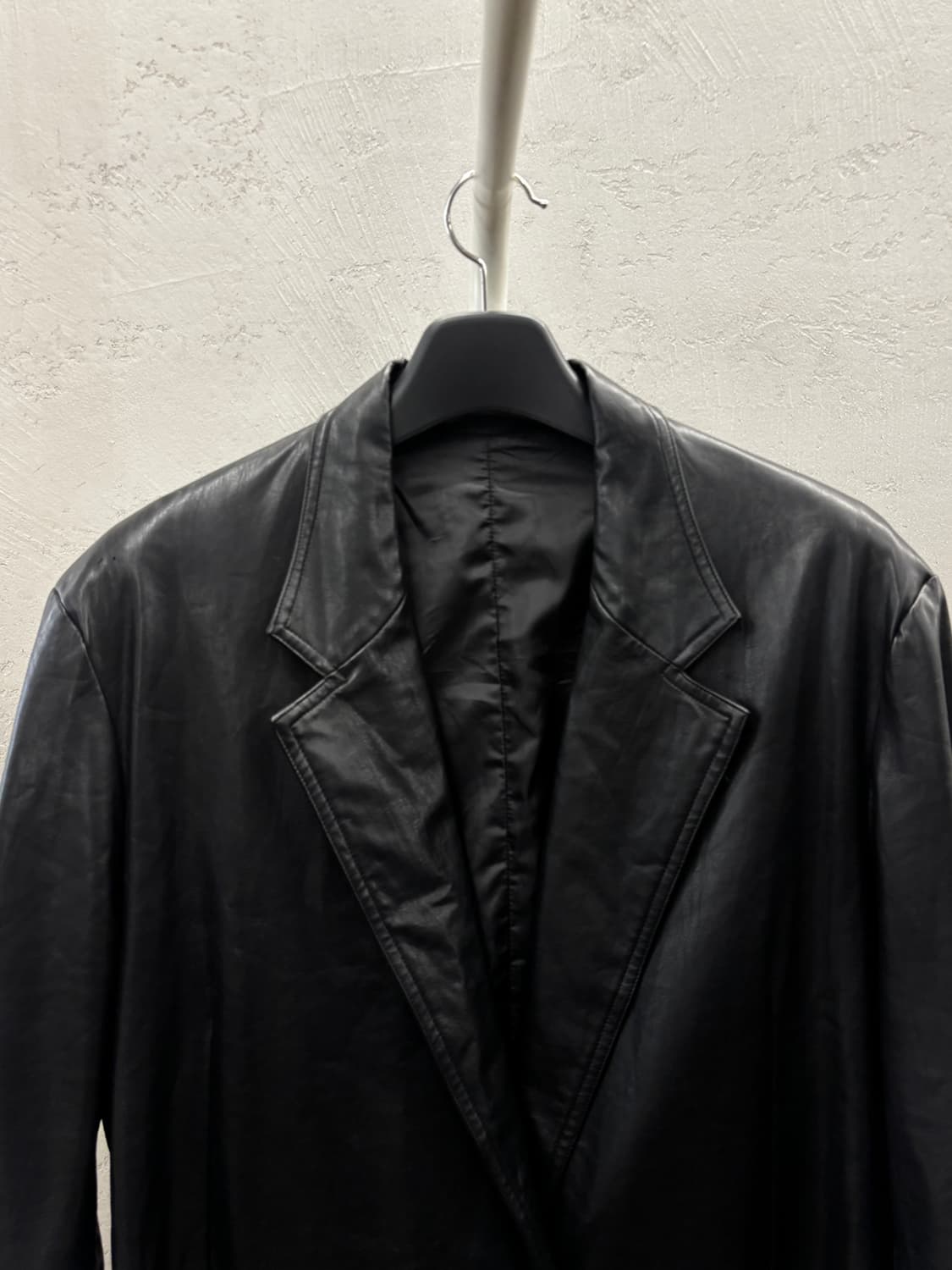 Fudge Store 남성 가죽 자켓 블랙 L 상품이미지3