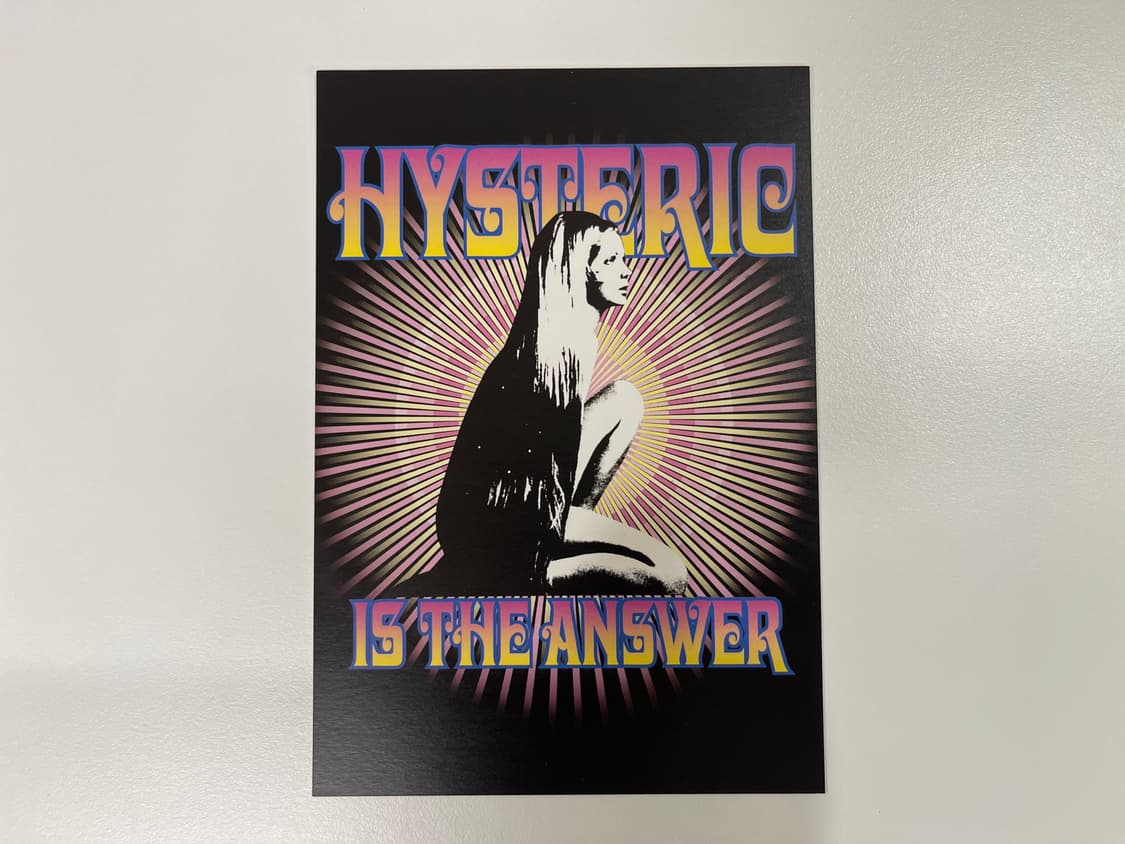 히스테릭글래머 한정판 아트 포토 22번 AD2005 HYSTERIC 상품이미지3