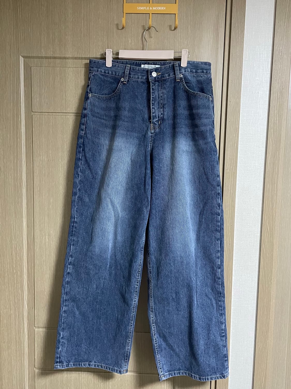 다이브인 루즈 와이드 데님 2사이즈 상품이미지3