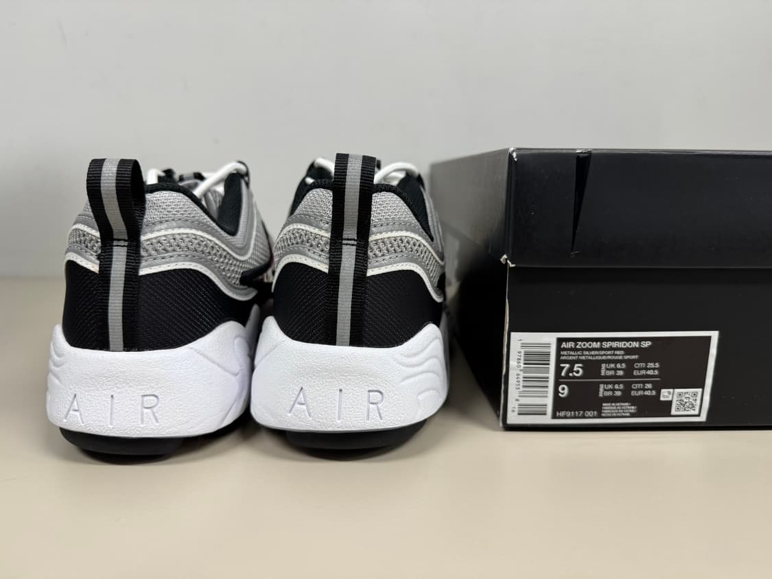 [255]나이키 줌 스피리돈 실버 블랙 레드 2024 상품이미지4
