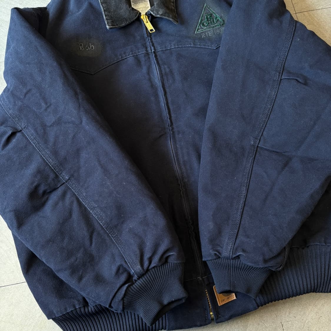 칼하트 정품 네이비 산타페 자켓 상품이미지9