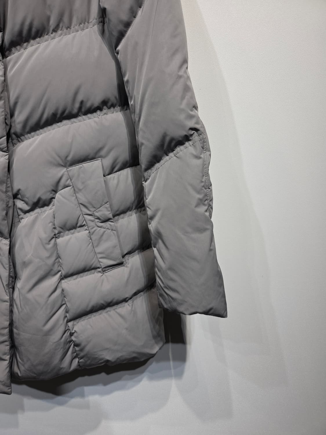 SYSTEM 시스템 하이넥 구스다운 패딩 점퍼 상품이미지6