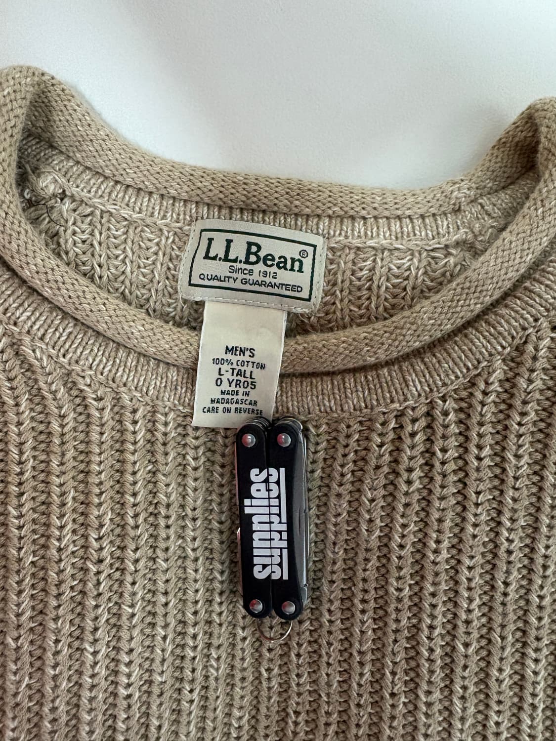 90년대 엘엘빈 llbean 롤넥 니트 라지 사이즈 상품이미지5