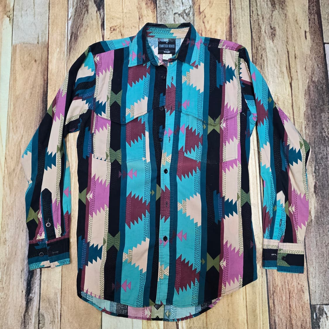 90s Wrangler 랭글러 프론티어 시리즈 웨스턴 셔츠 상품이미지1