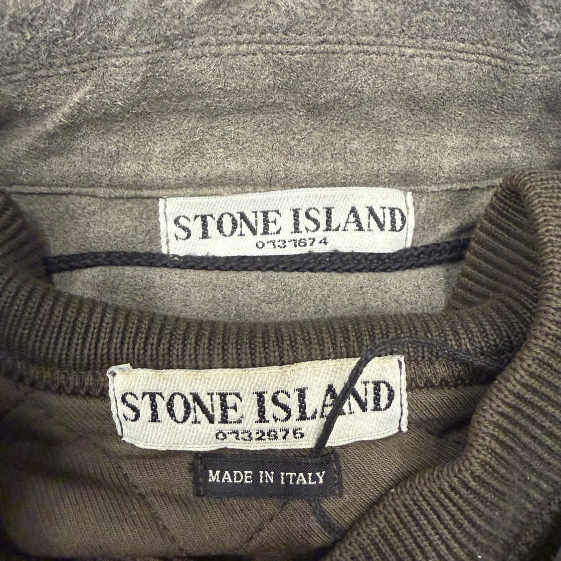 스톤아일랜드 빈티지 스웨이드 레더 자켓 L 상품이미지10