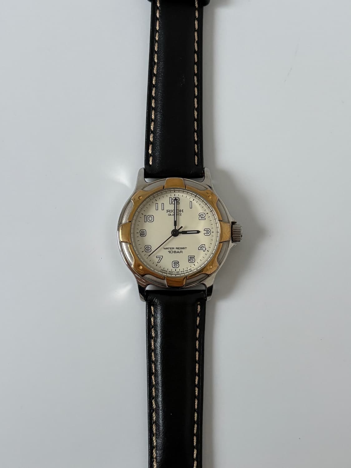 1990s Gold Bezel Cream Dial Quartz 상품이미지1