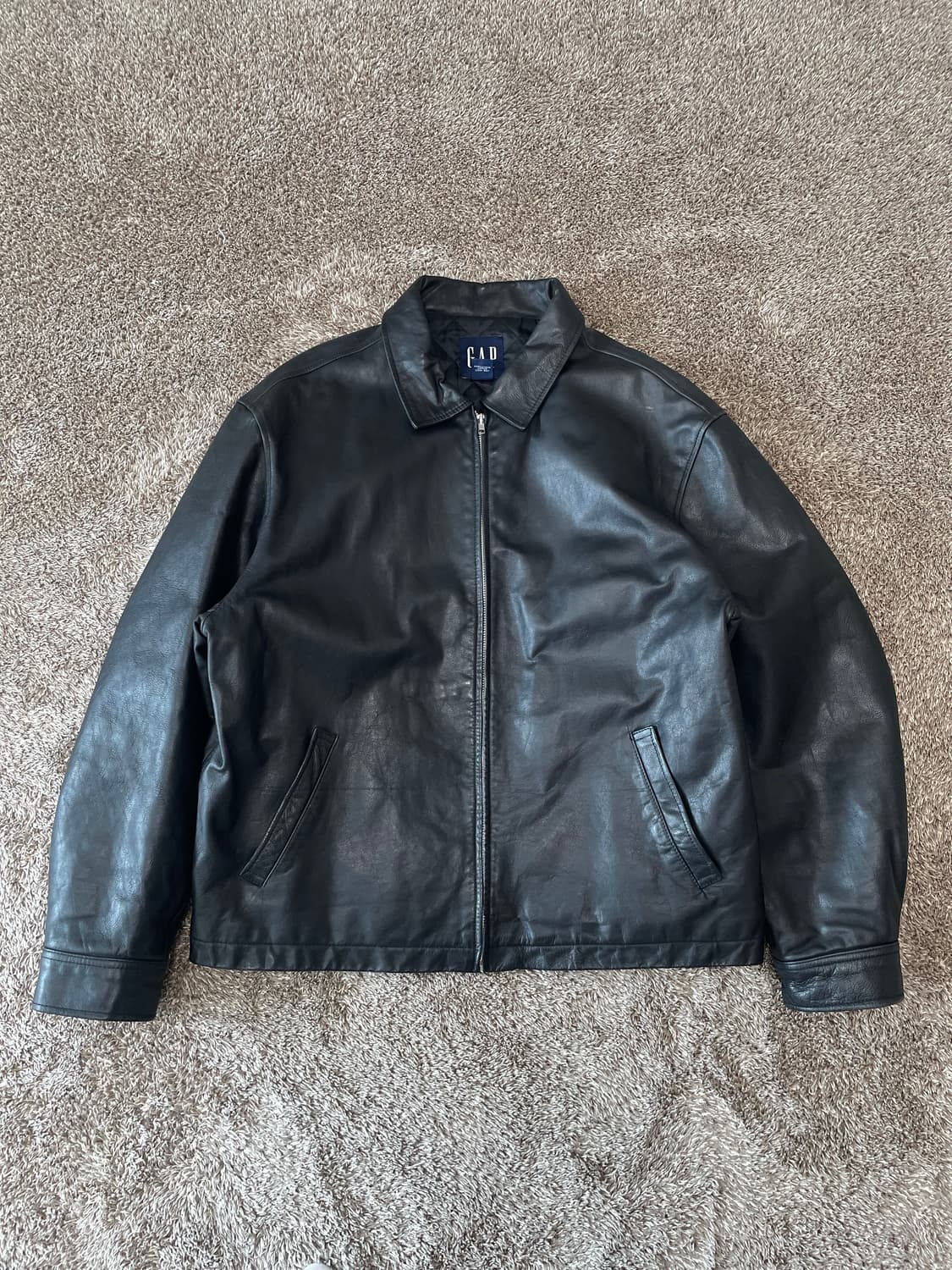빈티지 올드갭 레더자켓 old gap leather 상품이미지1