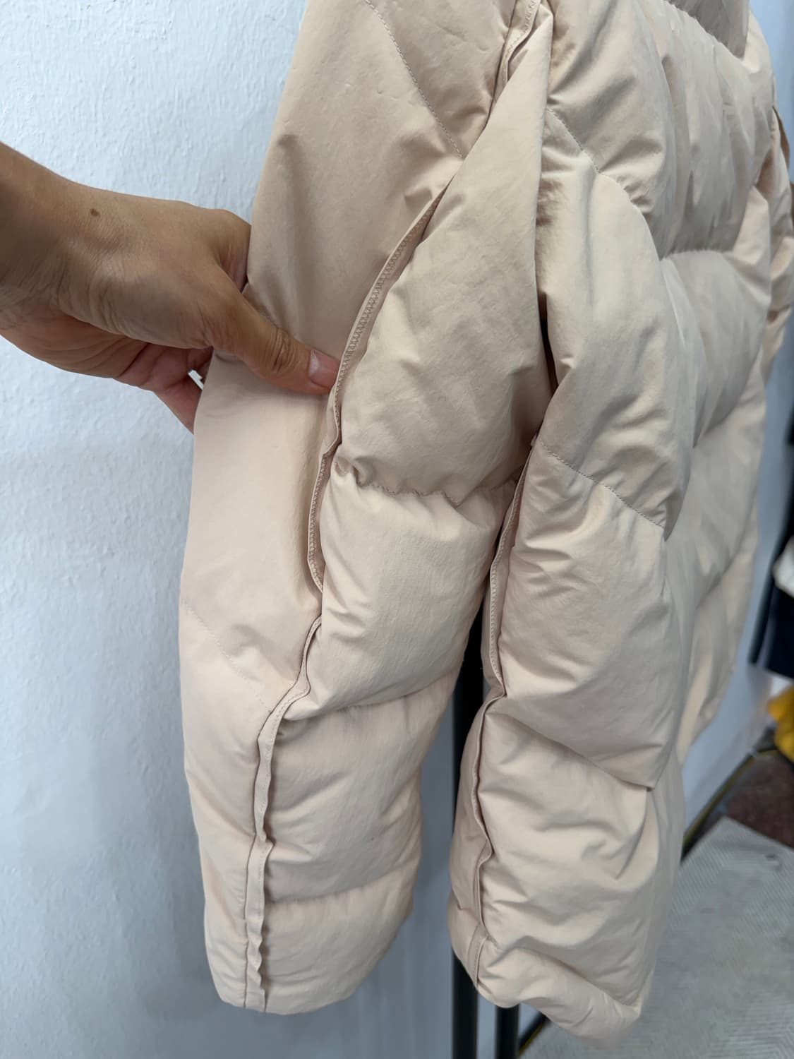 정품) MINE 마인 한섬 루즈핏 구스패딩 76 상품이미지6