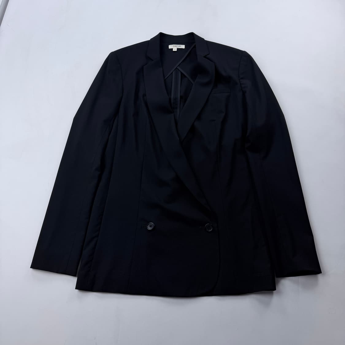 헬무트랭 울 블랙 더블 자켓 상품이미지1