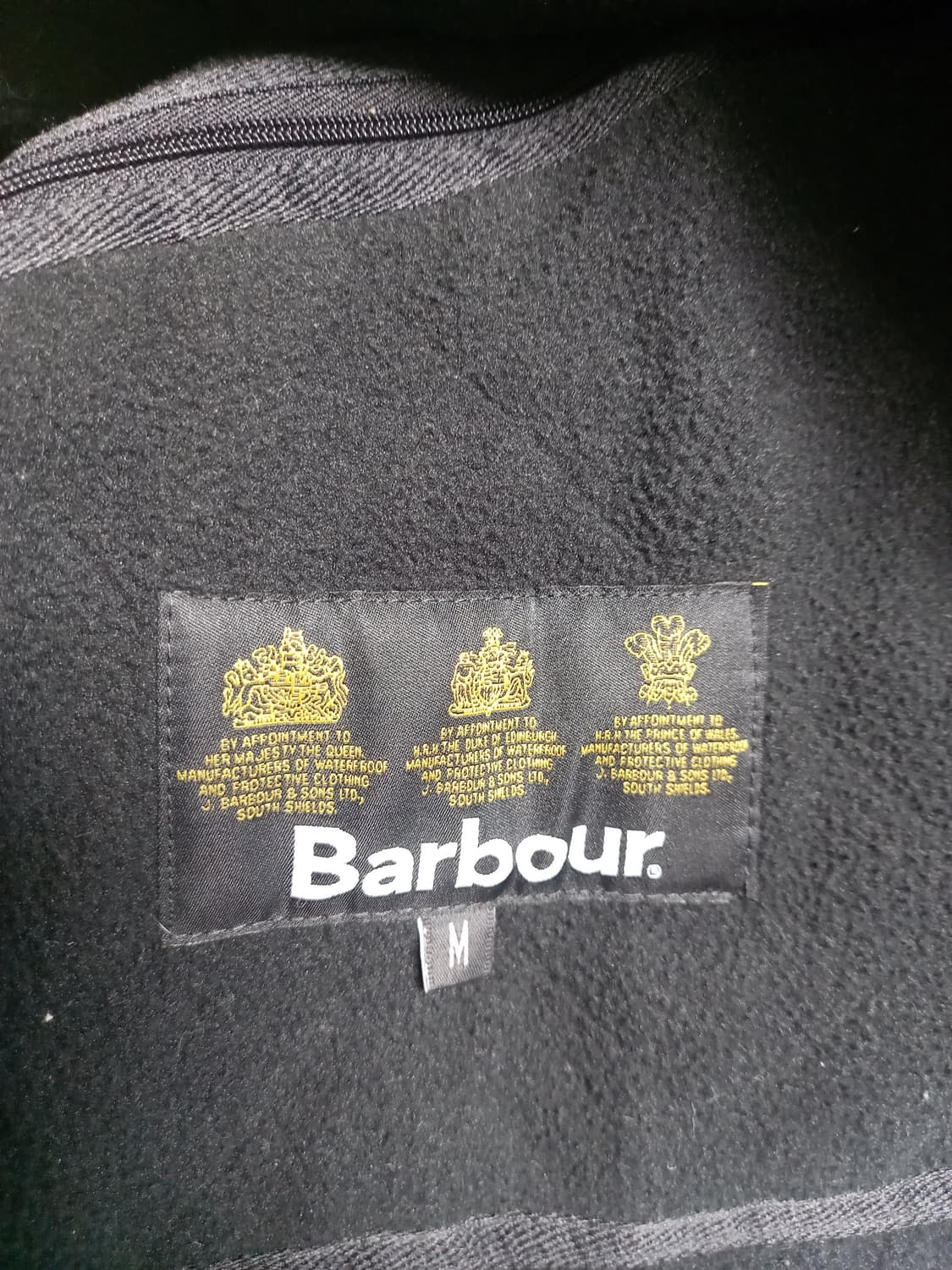 바버 퀼팅 자켓  M(실용100~105) 상품이미지5