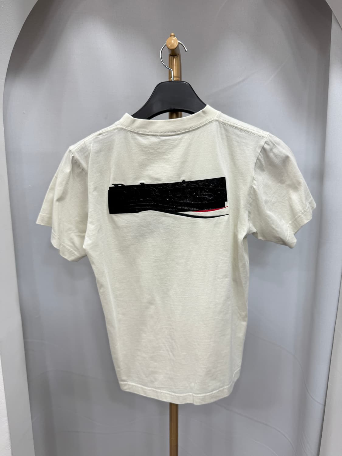 백화점판 발렌시아가 개퍼 반팔티 XS 상품이미지2
