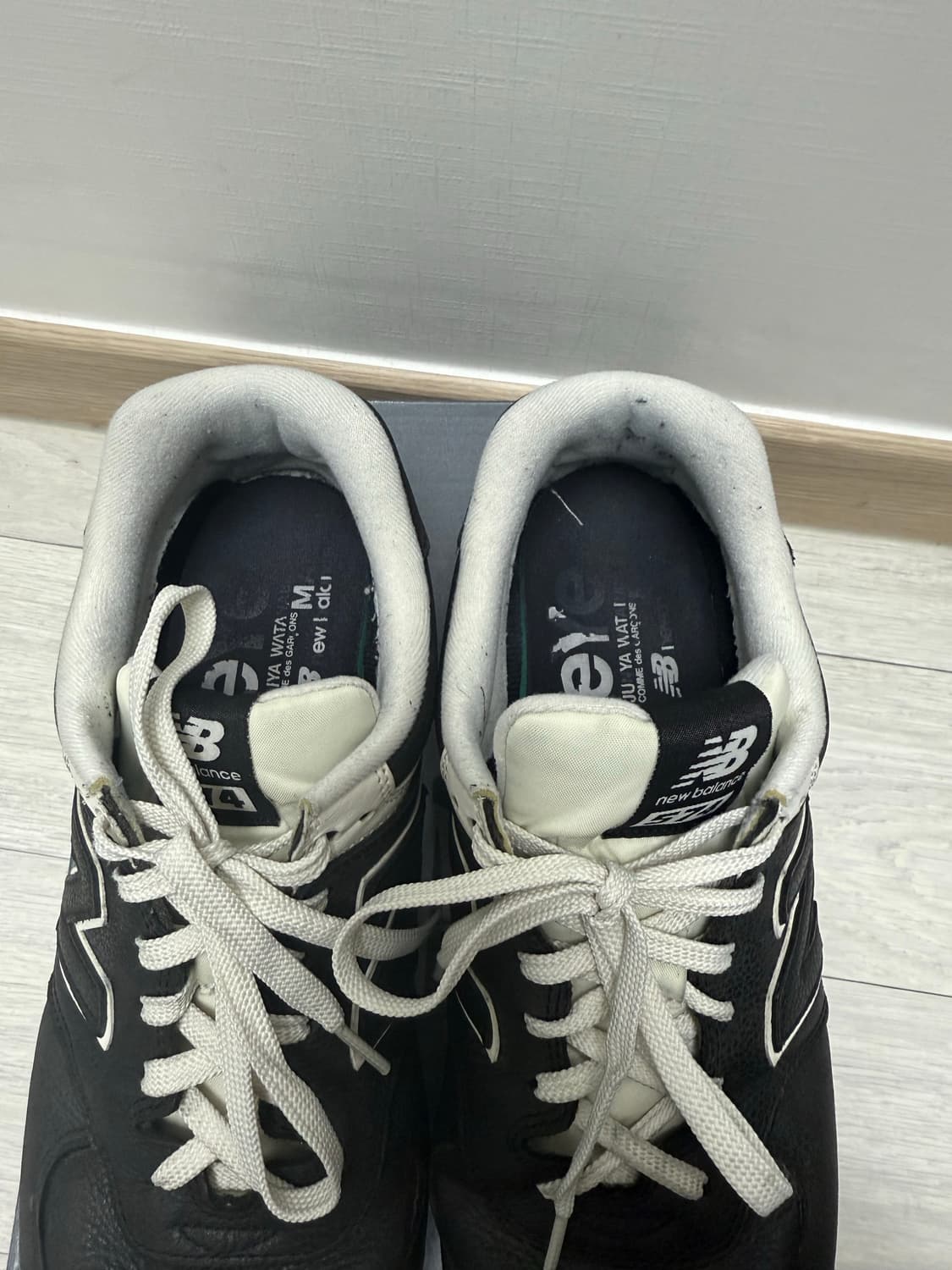 (290)뉴발란스 준야와타나베 574 레더 스니커즈 상품이미지2