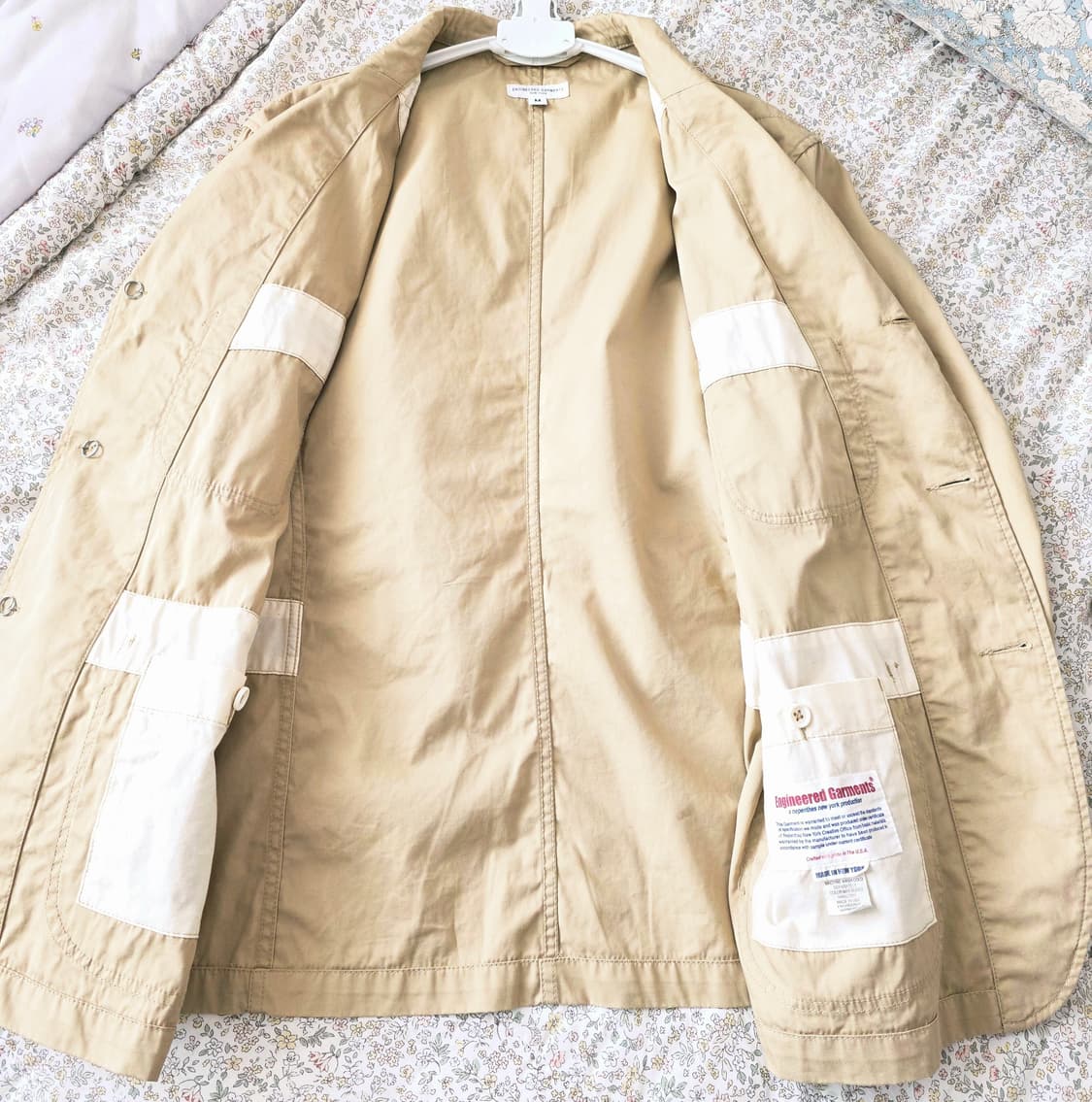 엔지니어드가먼츠  베드포드 자켓 베이지 M 상품이미지7