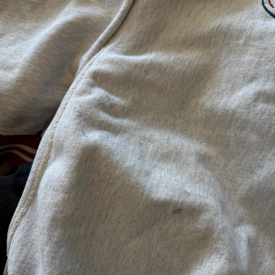 90S 챔피온 챔피언 USA 멜란지 레드립 리버스위브 스웻셔츠 XXL 상품이미지4