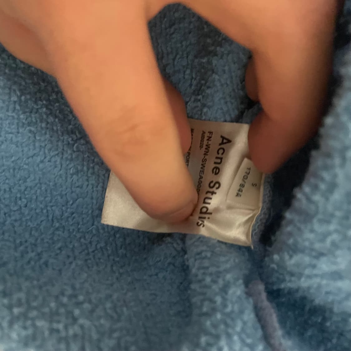 Acne studio 아크네 스튜디오 후드 s 상품이미지3