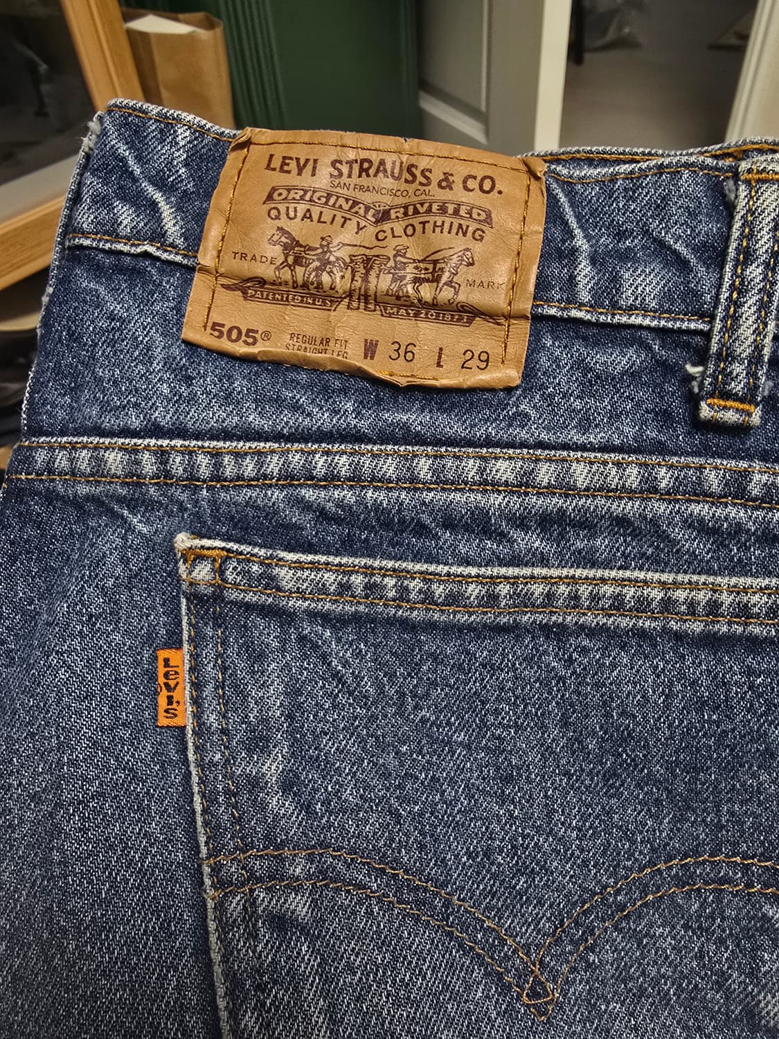 리바이스 505 오렌지탭 상품이미지1