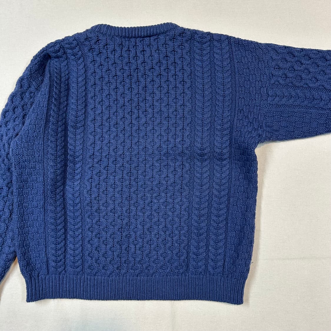 M) Aran Crafts 아란크래프트 피셔맨 울 니트 스웨터 상품이미지5