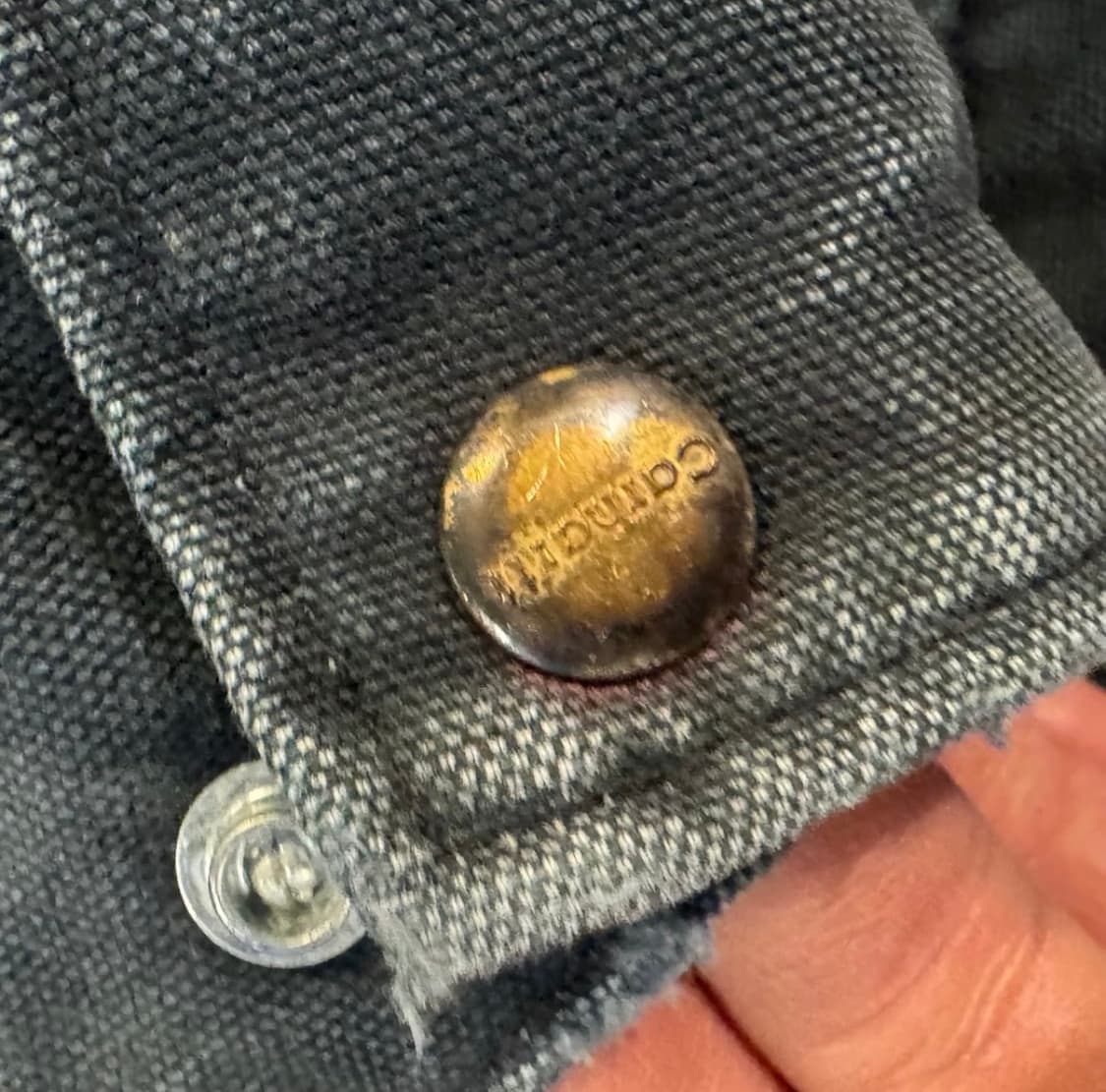 [42-R] 칼하트 J01 BLK 디트로이트 자켓 (M~L) 상품이미지9