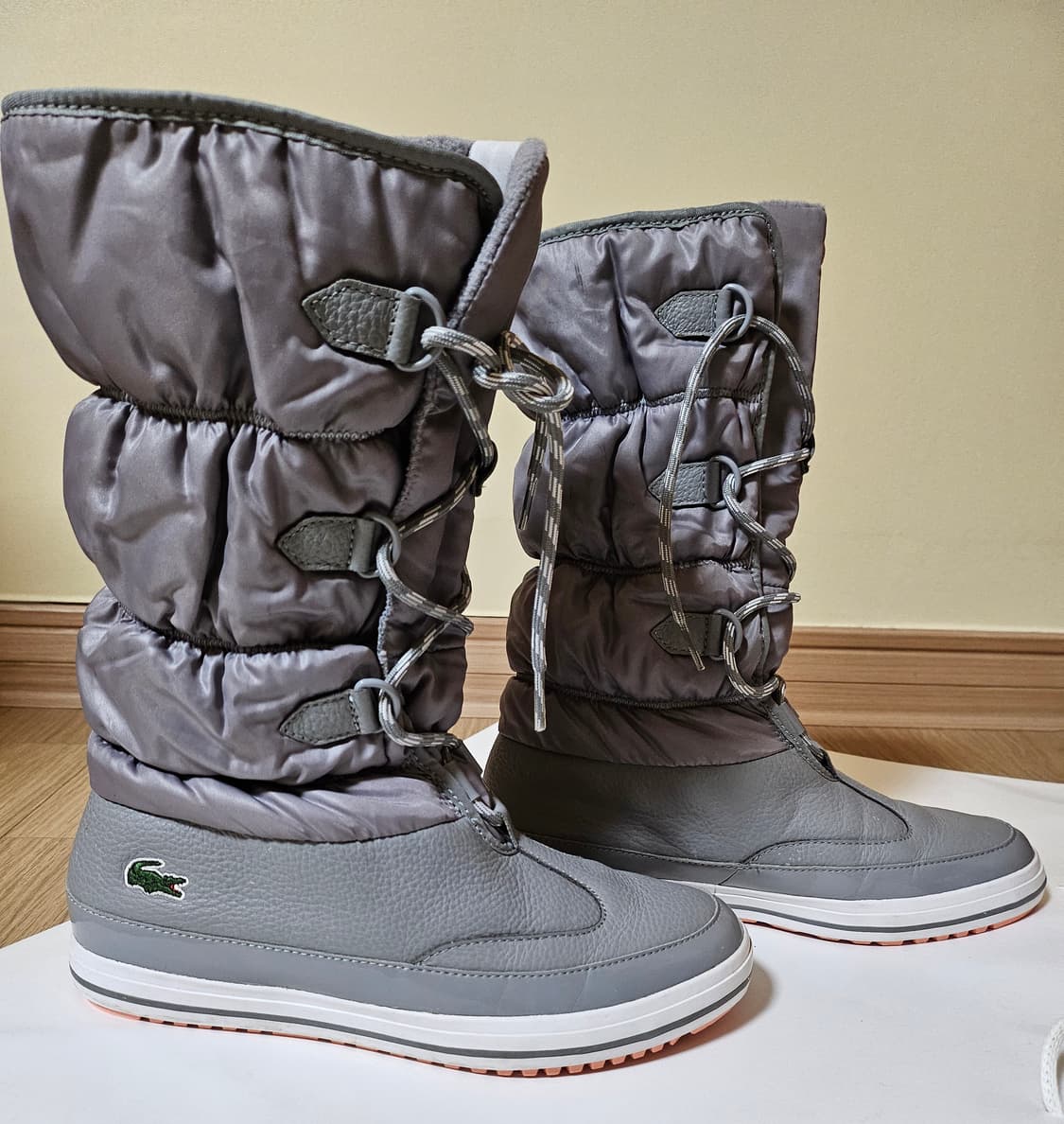 라코스테 스노우 패딩 부츠 LACOSTE 상품이미지5