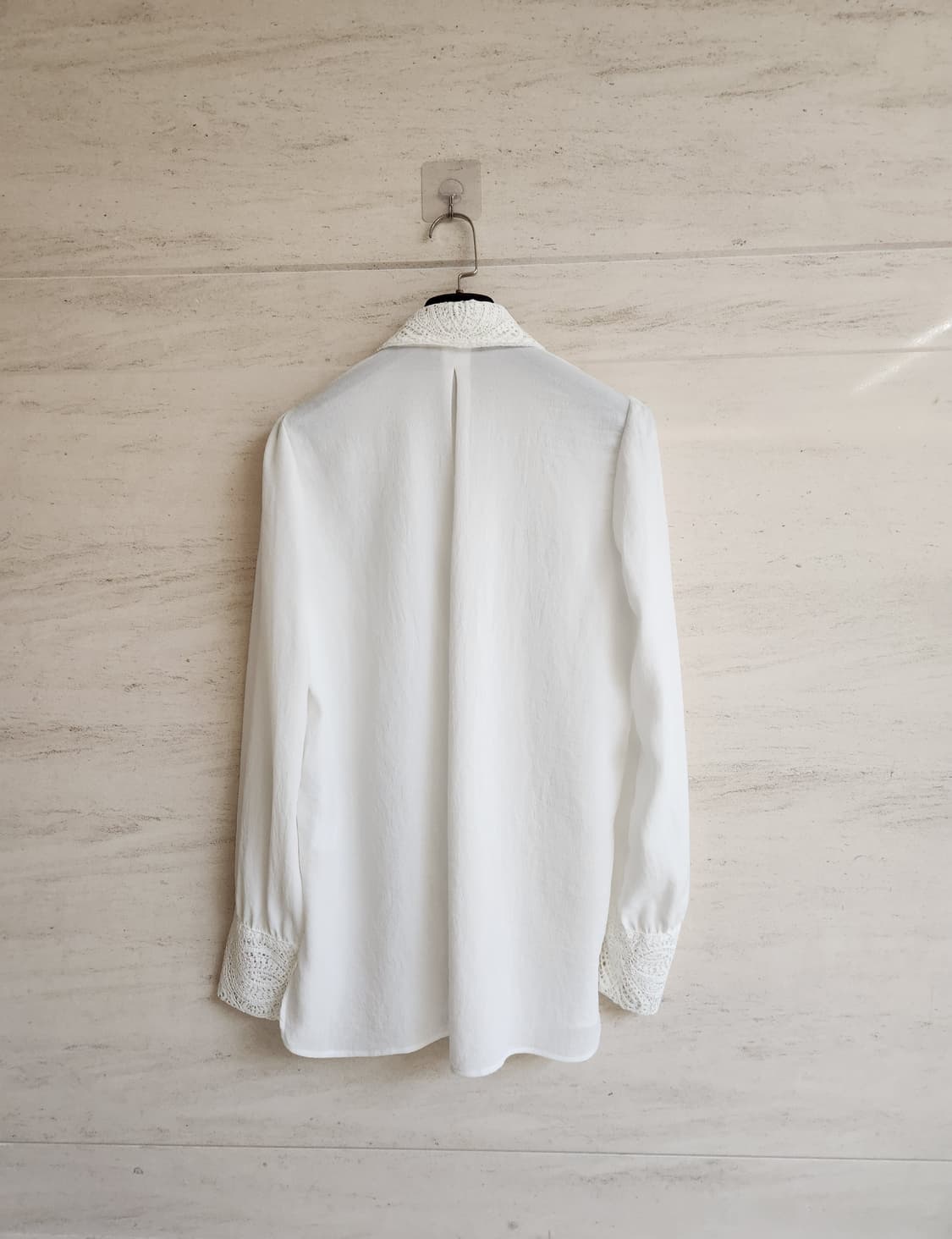 마쥬 레이스카라 블라우스 2사이즈 상품이미지4