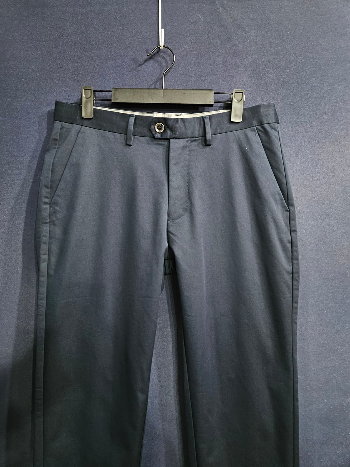 헤지스 네이비 남성 허리 32 면바지  상품이미지7