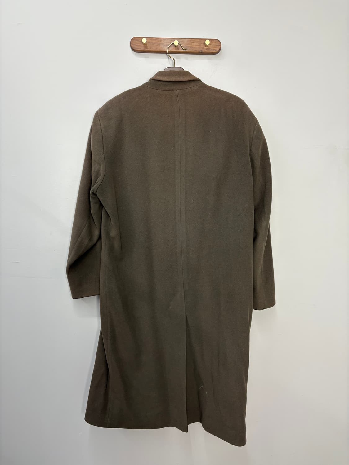 휴고보스 울 브라운 하이넥 코트 A3140 상품이미지4