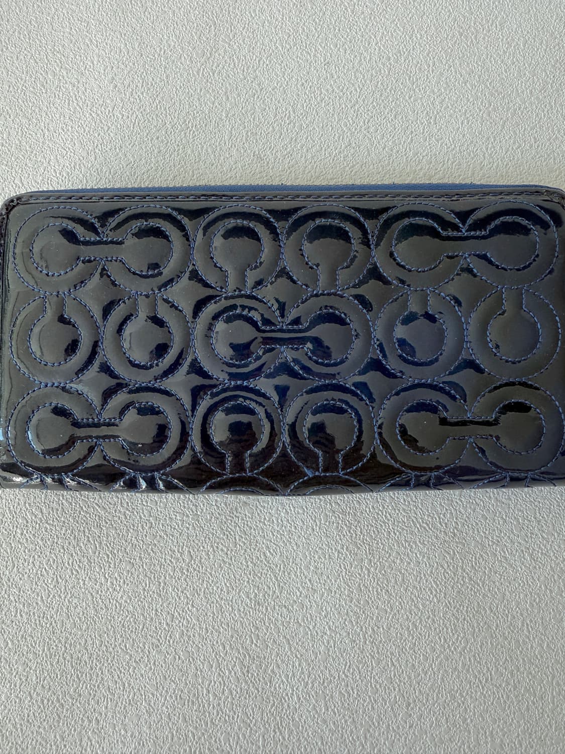 코치(COACH) 레더 지퍼 장지갑 상품이미지3