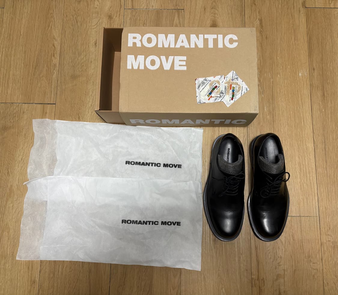 로맨틱무브 더비 슈즈 블랙 상품이미지1