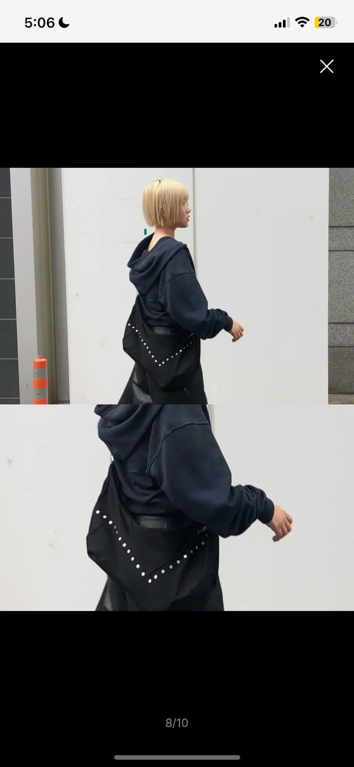 탄산마그네슘 더블 사이드 크로스 백 상품이미지3