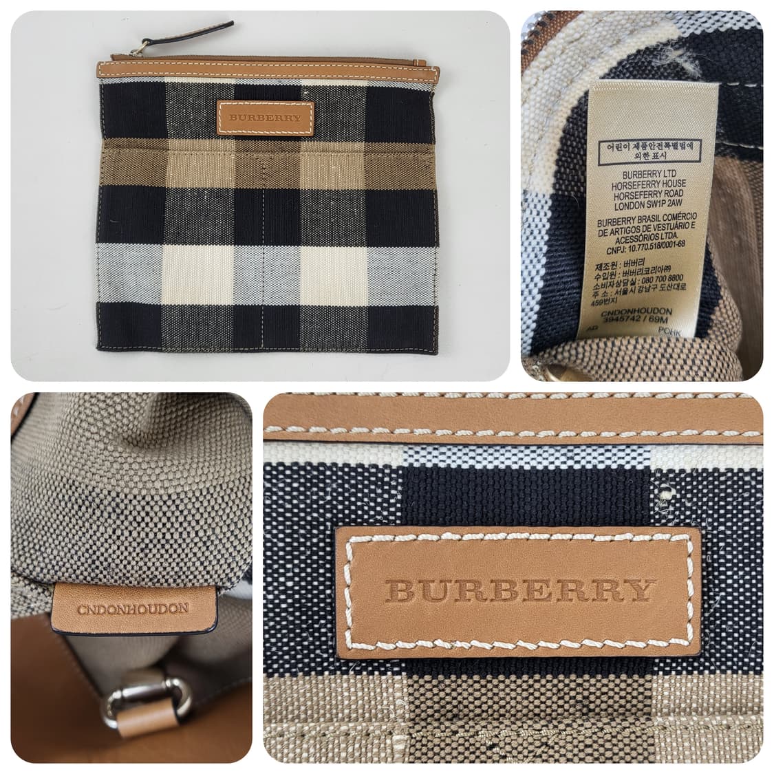 정품 버버리 애쉬비 호보백 상품이미지9