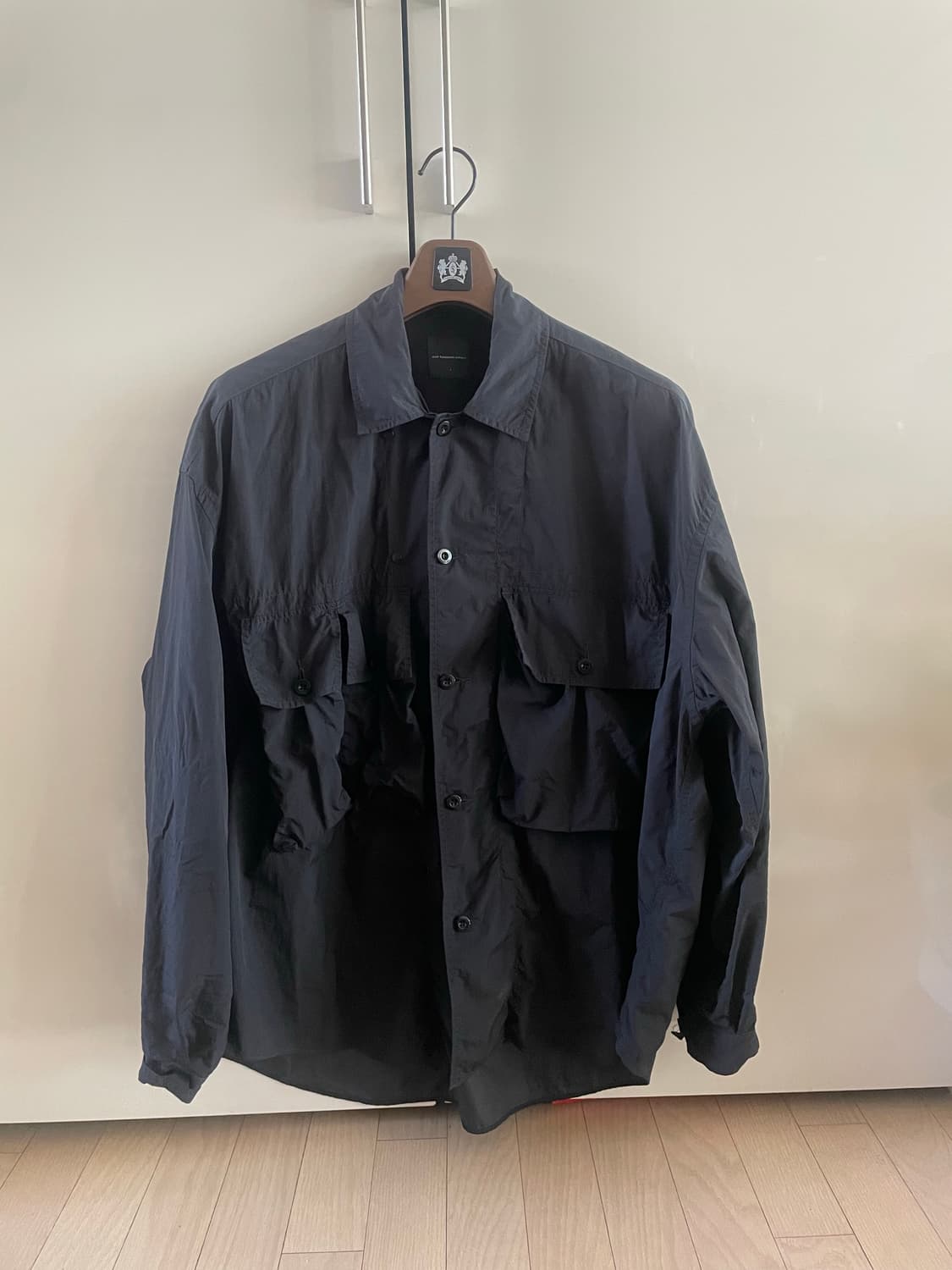 모이프 M43 SHIRT JACKET / BLACK 상품이미지1