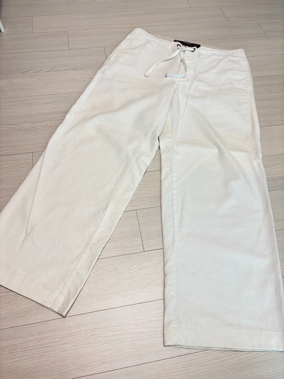 빈티지 린넨 와이드 팬츠 32인치 상품이미지2