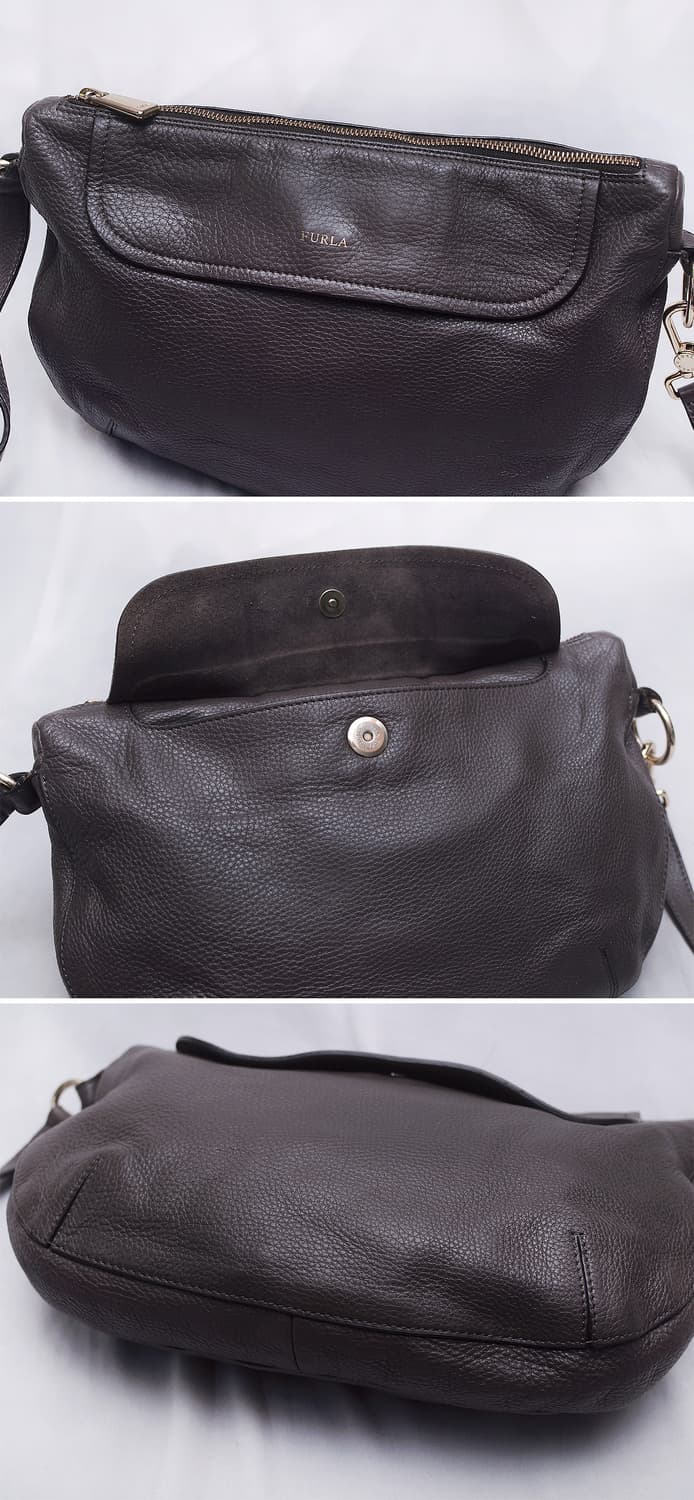 훌라 (FURLA) 하프문 페블레더 가죽 호보백 (숄더.크로스) 상품이미지3