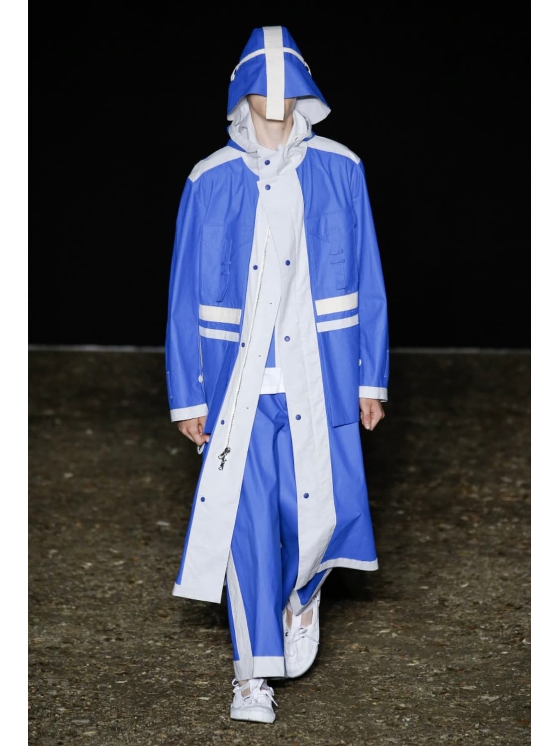 크레이그 그린 19SS 런웨이 리버시블 코트 상품이미지1