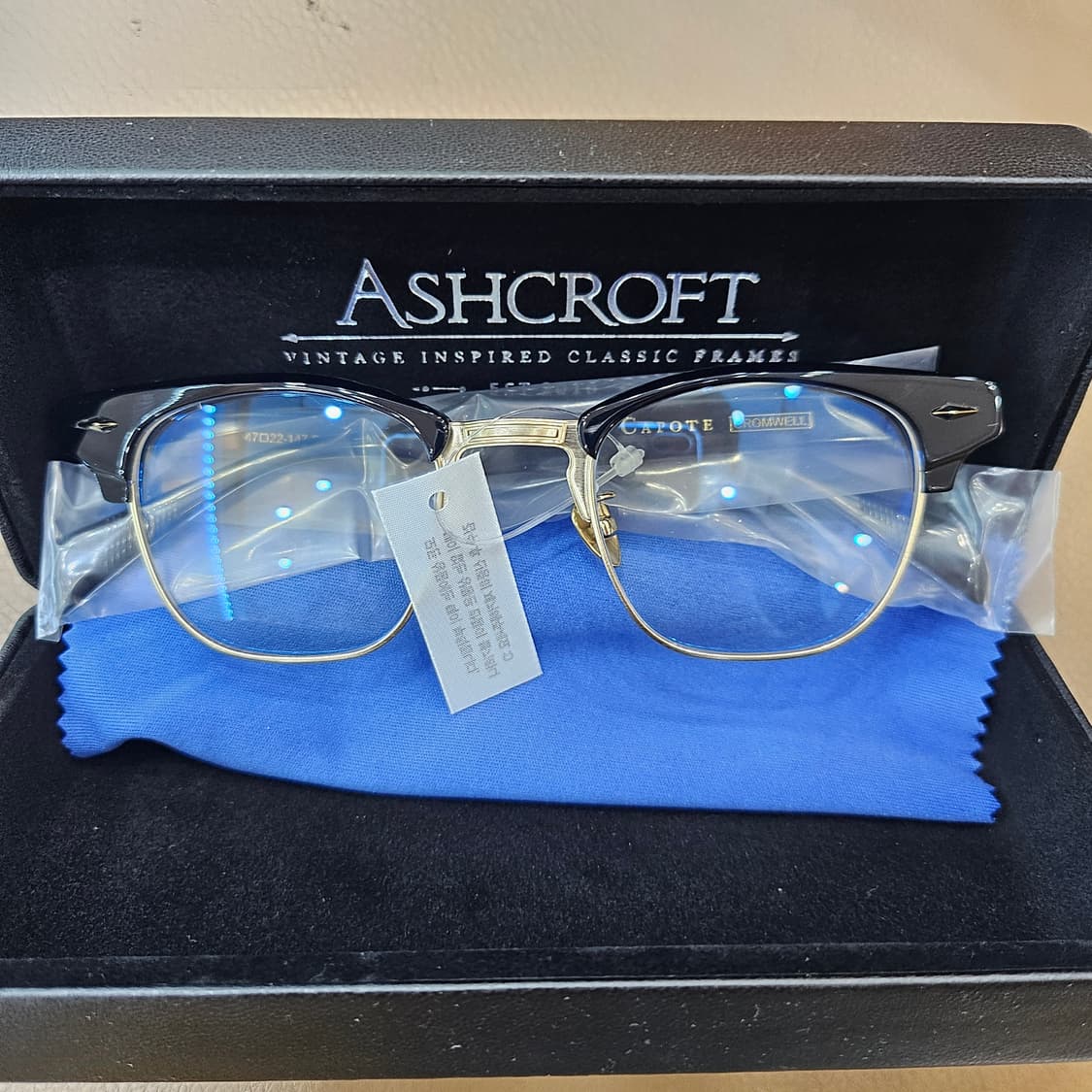 애쉬크로프트 카포티 새제품 안경 상품이미지1