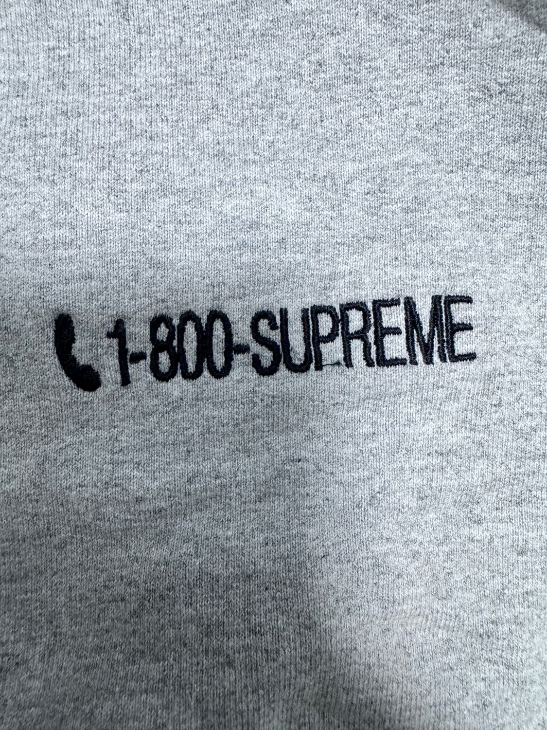 (중고/XL) 슈프림 19FW i-800 후드 그레이 XL 상품이미지6