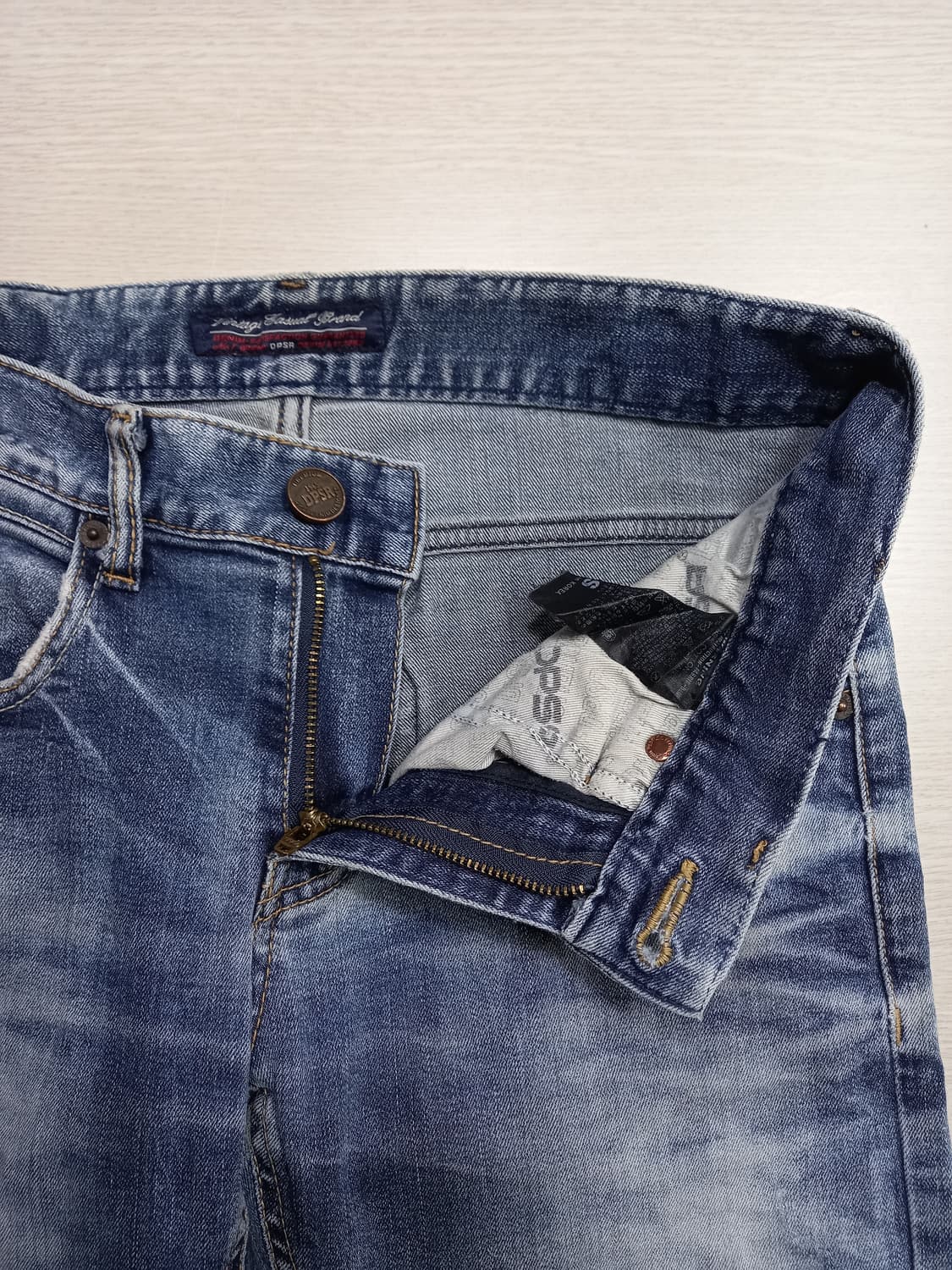 28 DPSR Kor 데미지워싱 스판 슬림일자진 28-883 상품이미지7