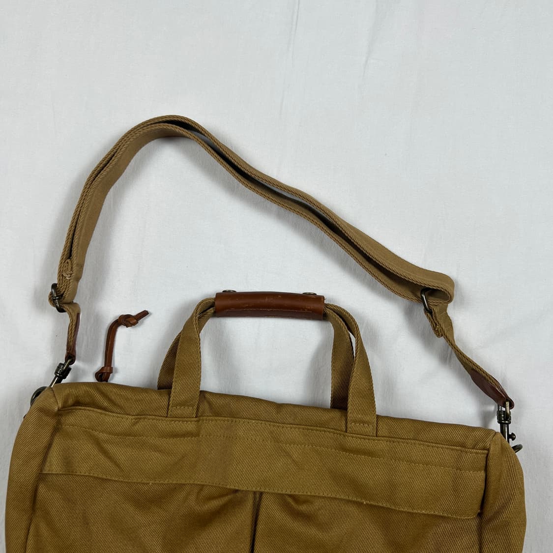 00‘s 유니클로 u uniqlo 캔버스 투웨이 더블백 크로스백 가방 상품이미지2