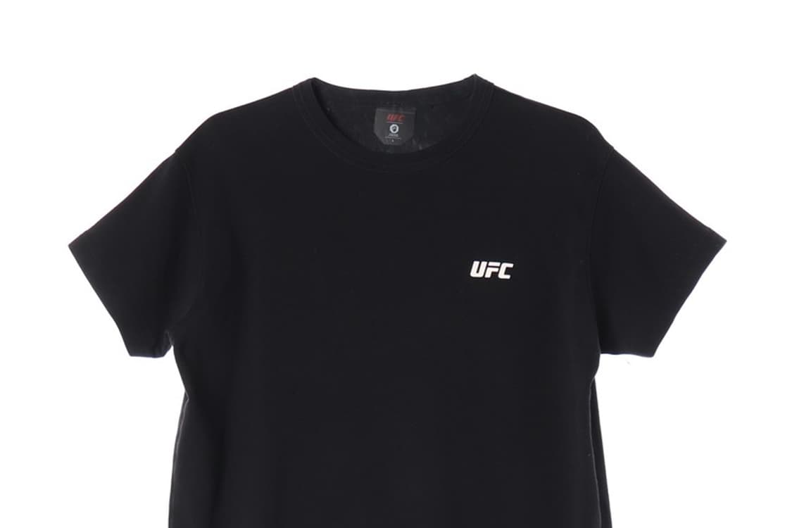 UFC 블랙 스몰 로고 반팔 티셔츠 L 상품이미지3