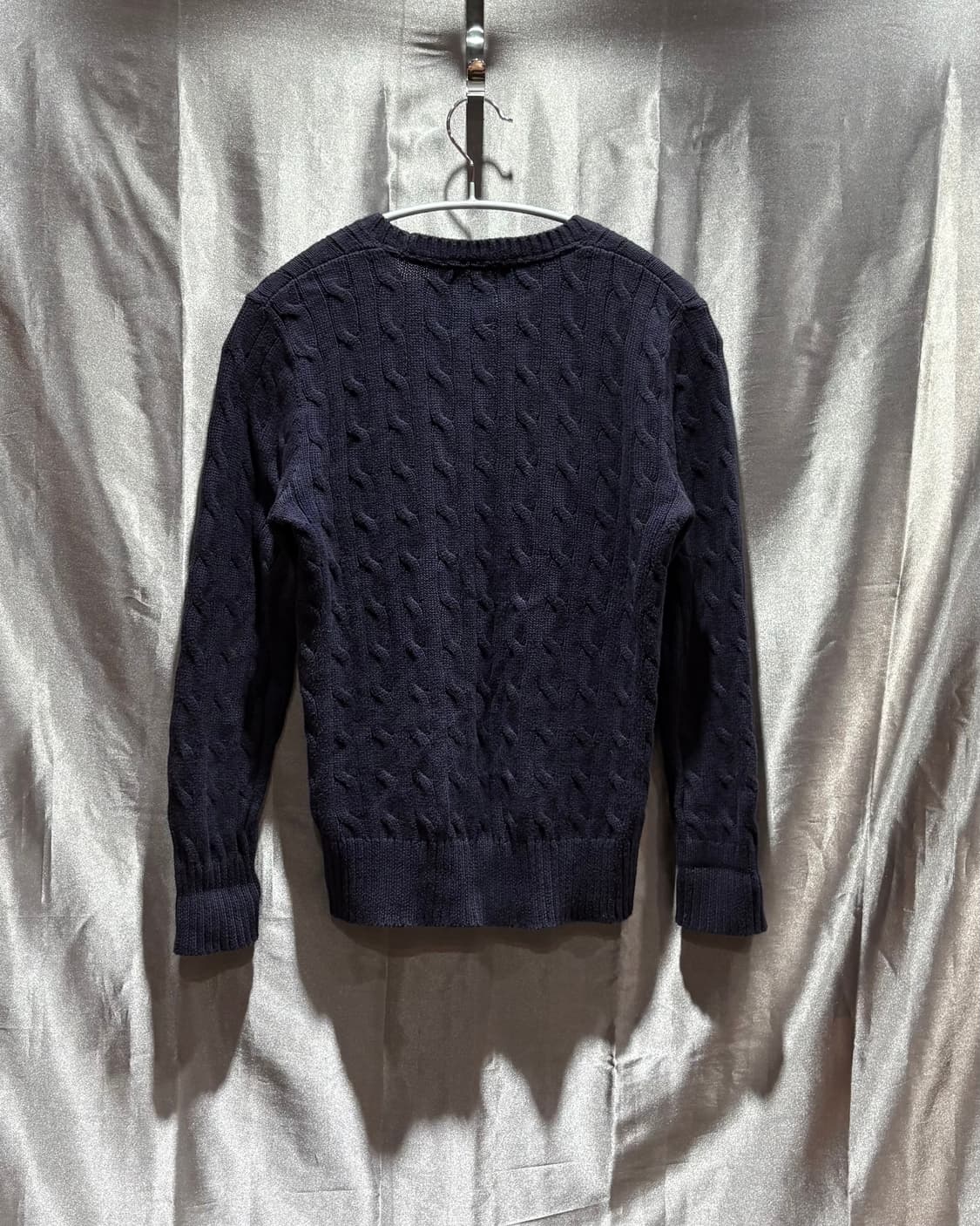 M 폴로랄프로렌 우먼스 레드포니 네이비 니트 상품이미지3