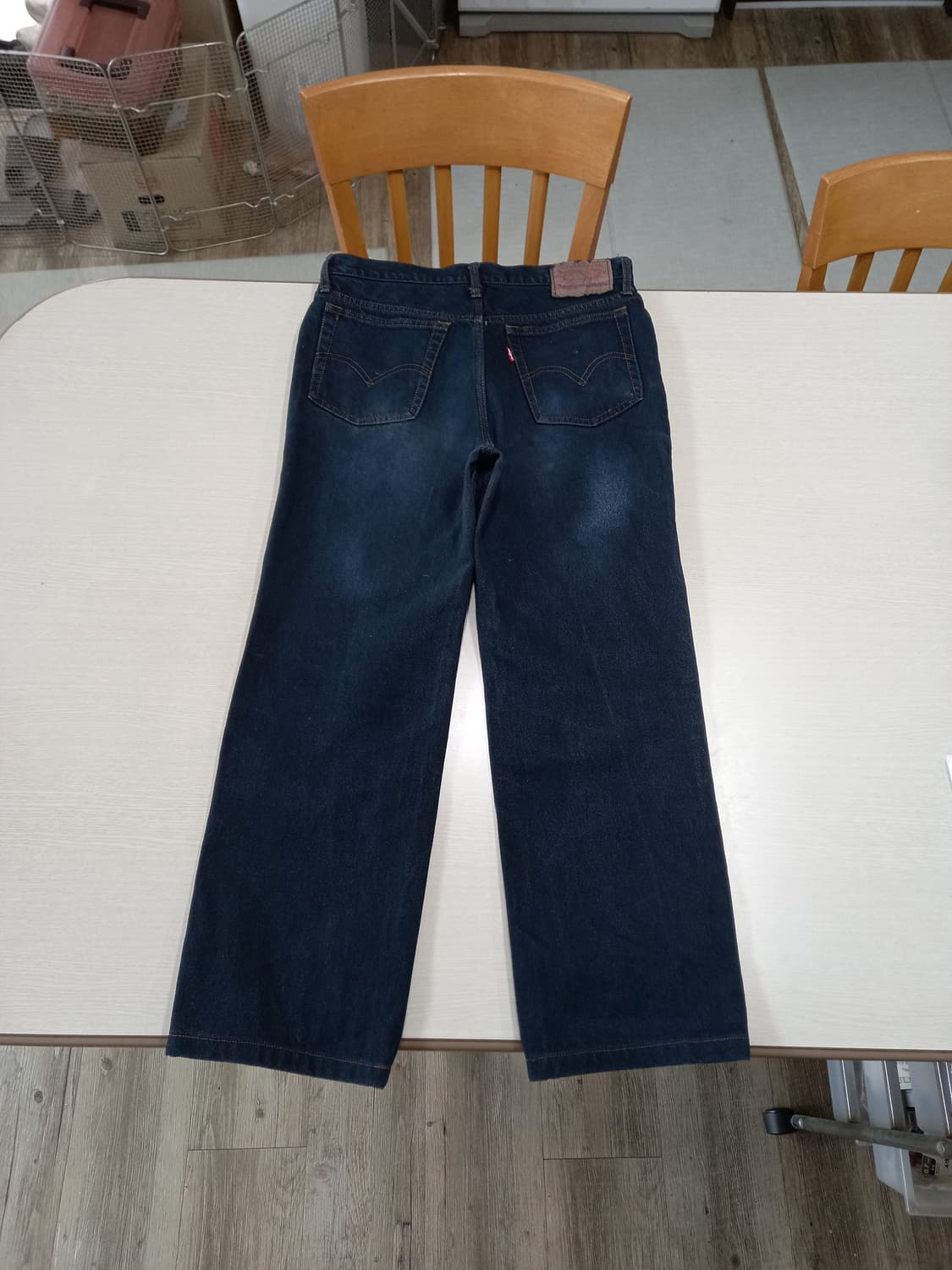 32 80's 리바이스503-02192 Kor 일자진 블랙 32-371 상품이미지2