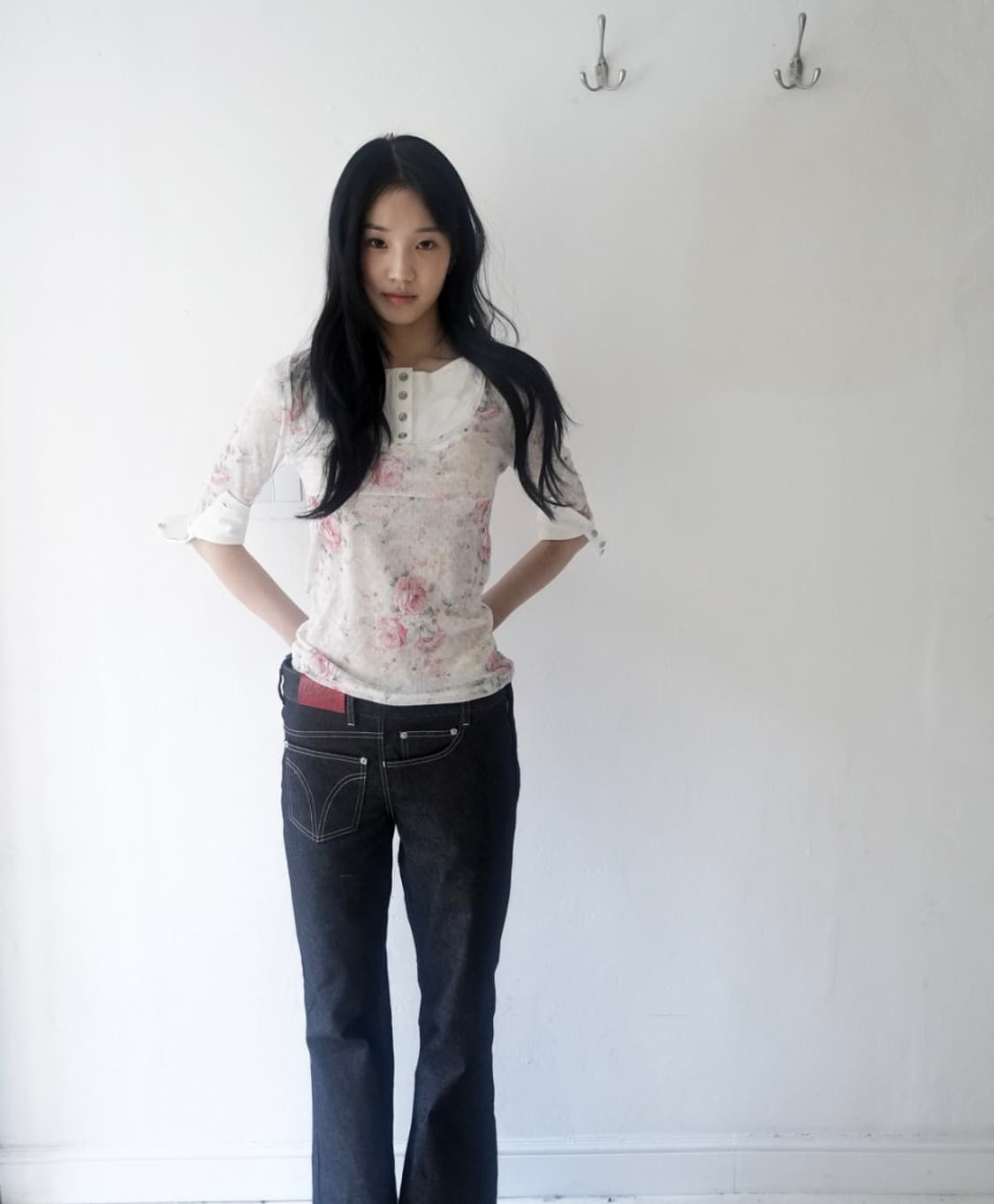 Layerd top, rose 상품이미지1